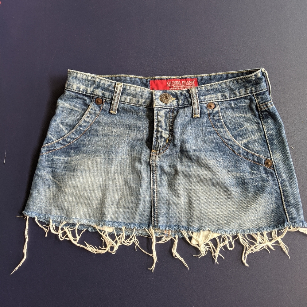 Guess Jeans denim skirt.